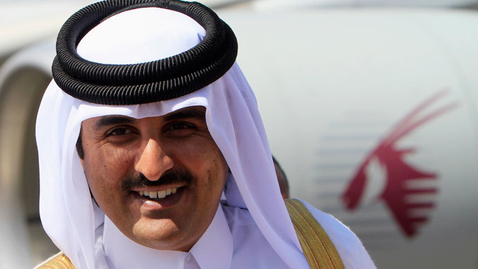 Qatari emir due in Azerbaijan